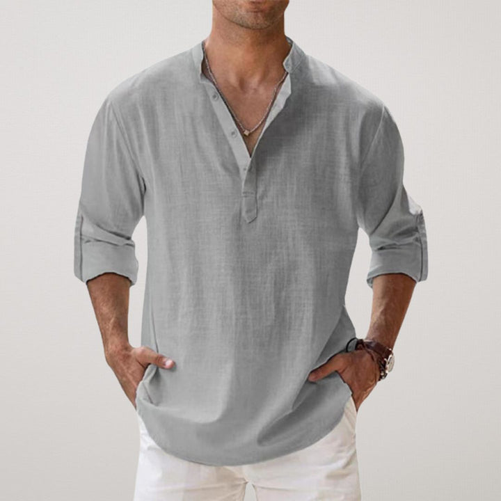 Elvoria | Camisa de Lino Transpirable