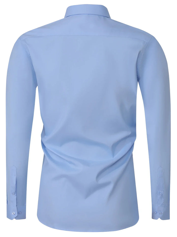 Elvoria | Camisa elegante de manga larga con botones