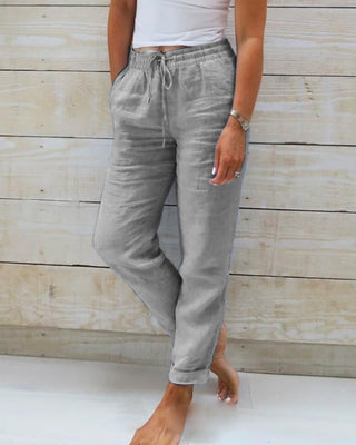 👖 ¡50% DESCUENTO! 🌿 Pantalones Flexibles y Transpirables de Lino Kali – Ligero, Ajuste Cómodo y Estilo Casual ☀️
