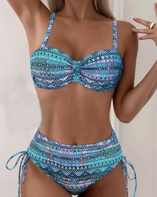 Jada™ | Conjunto de bikini con estampado étnico sexy