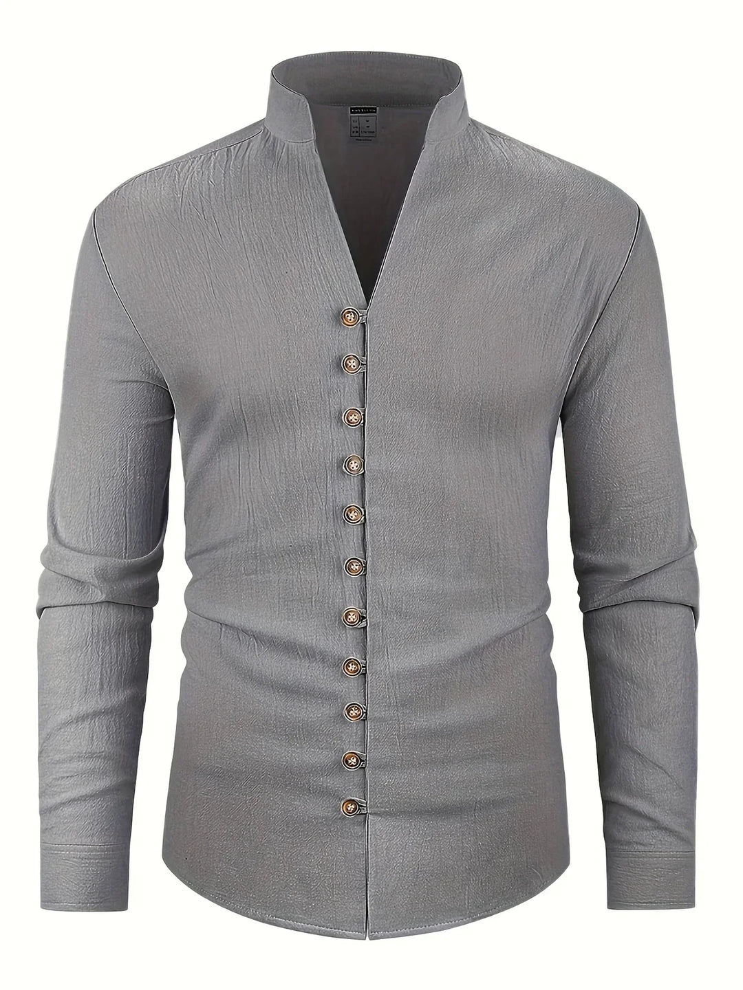 Elvoria | Camisa ligera de algodón de manga larga