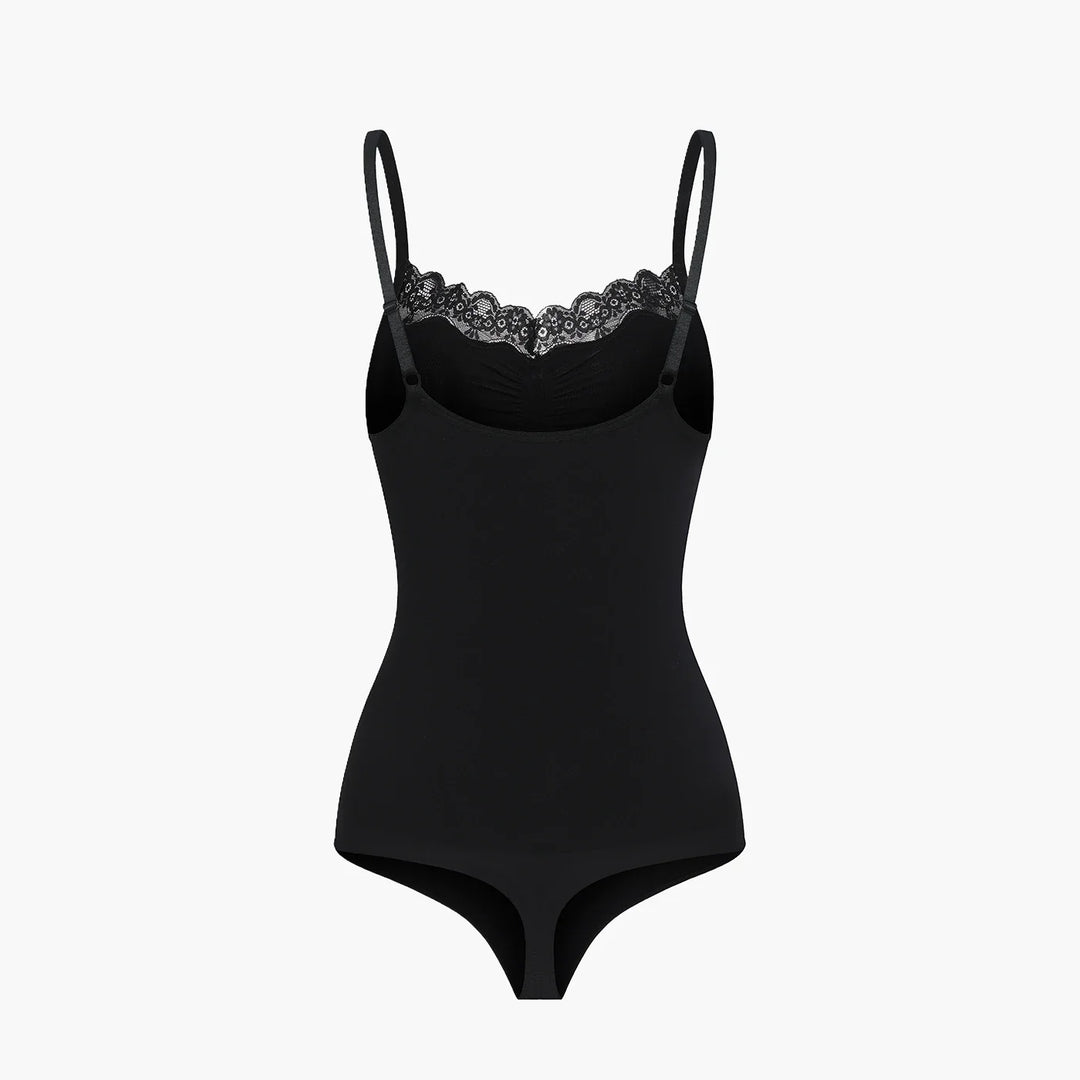 Body de Encaje Moldeador con Tanga