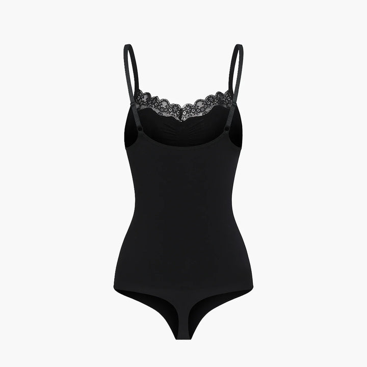 Body de Encaje Moldeador con Tanga