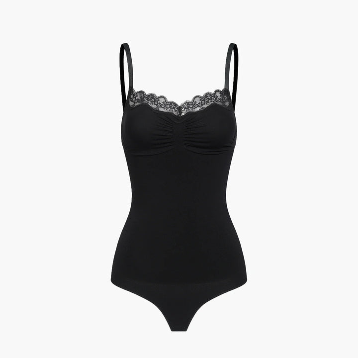 Body de Encaje Moldeador con Tanga