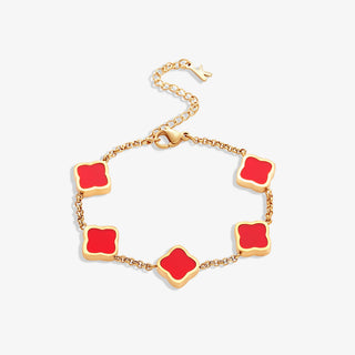 Pulsera trévol estilo Celine