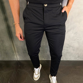 Elvoria | Pantalones elásticos ajustados para hombres