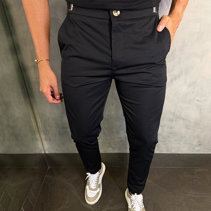 Elvoria | Pantalones elásticos ajustados para hombres