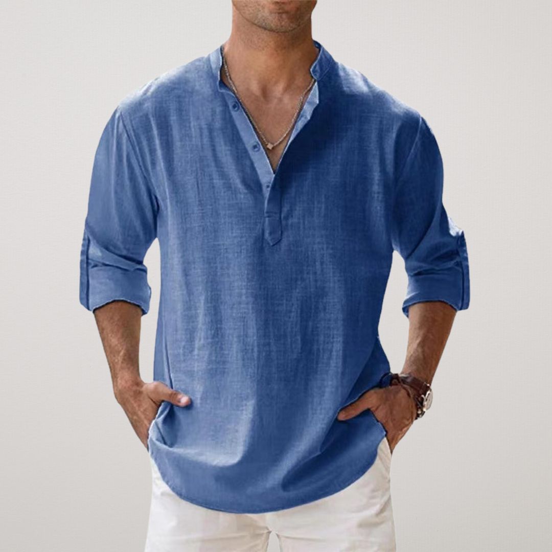 Elvoria | Camisa de Lino Transpirable