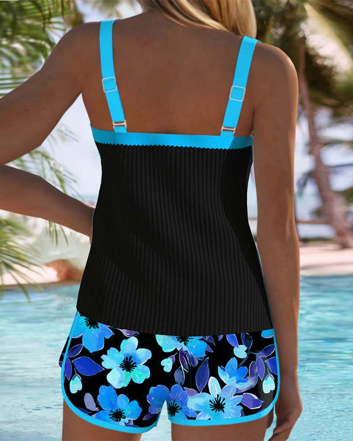 Aitana™ | Conjunto de Tankini de Dos Piezas Elegante