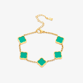 Pulsera trévol estilo Celine