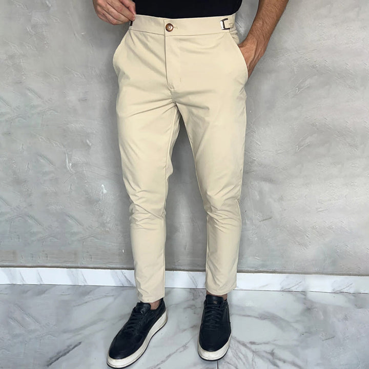 Elvoria | Pantalones elásticos ajustados para hombres