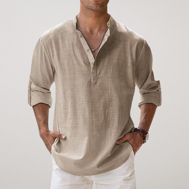 Elvoria | Camisa de Lino Transpirable