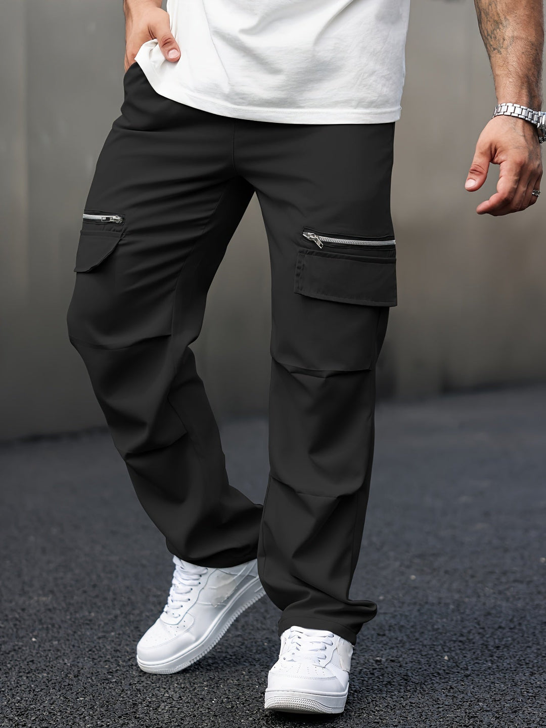 Elvoria | Pantalones Cargo Casual