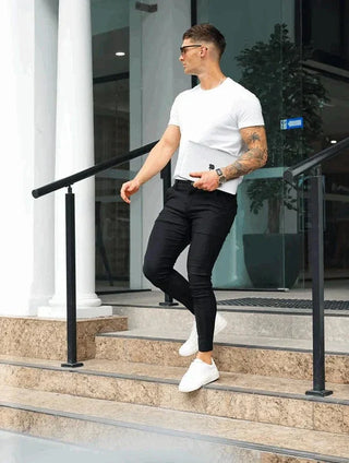 Elvoria | Elegante Pantalón Elástico