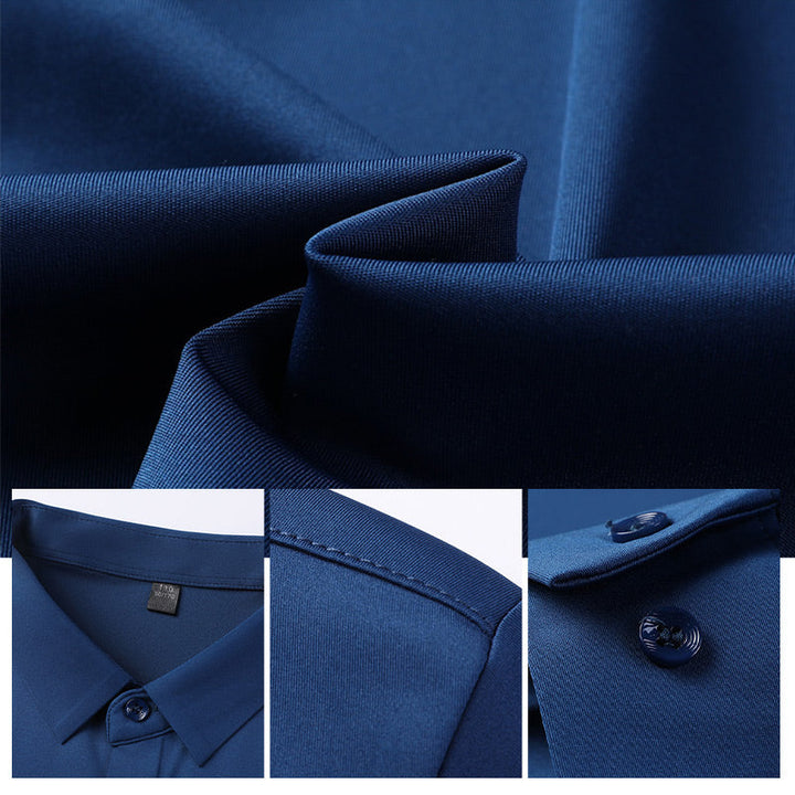 Elvoria | Camisa de stretch sin arrugas para hombres