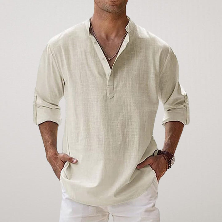 Elvoria | Camisa de Lino Transpirable