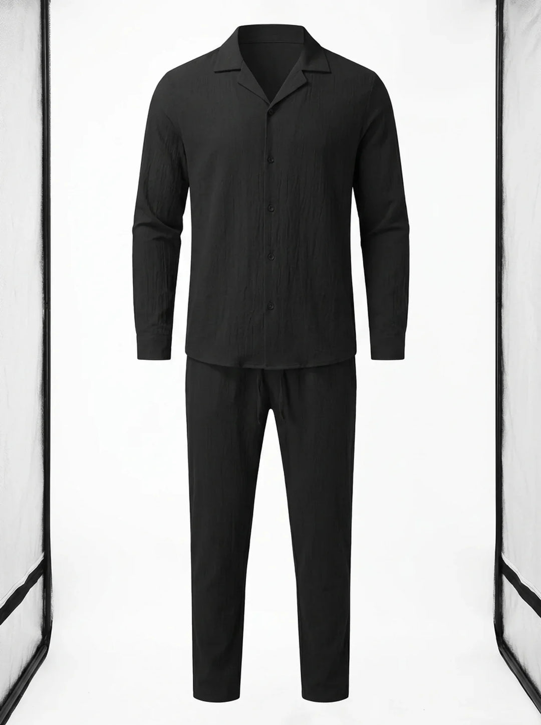 Elvoria | Conjunto de Lino de Verano para Hombre