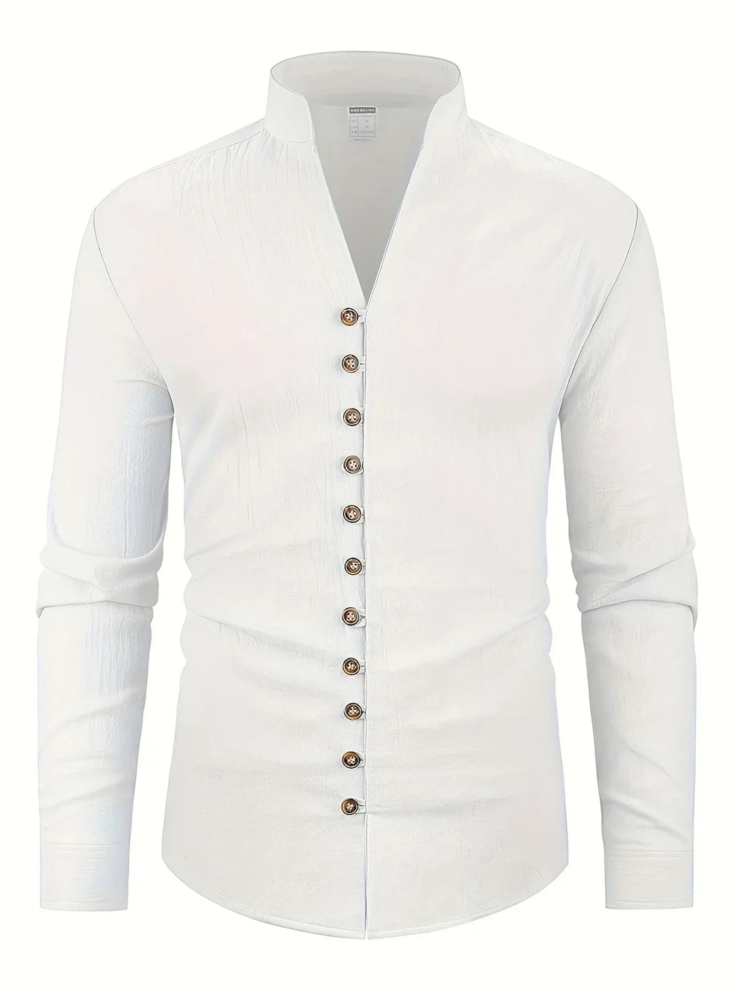 Elvoria | Camisa ligera de algodón de manga larga
