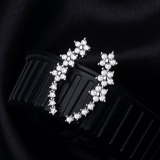 Pendientes de flores atemporales