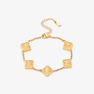 Pulsera trévol estilo Celine