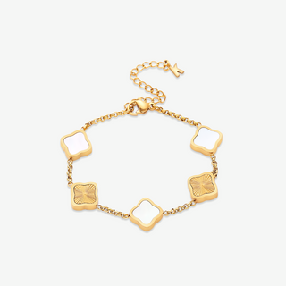 Pulsera trévol estilo Celine