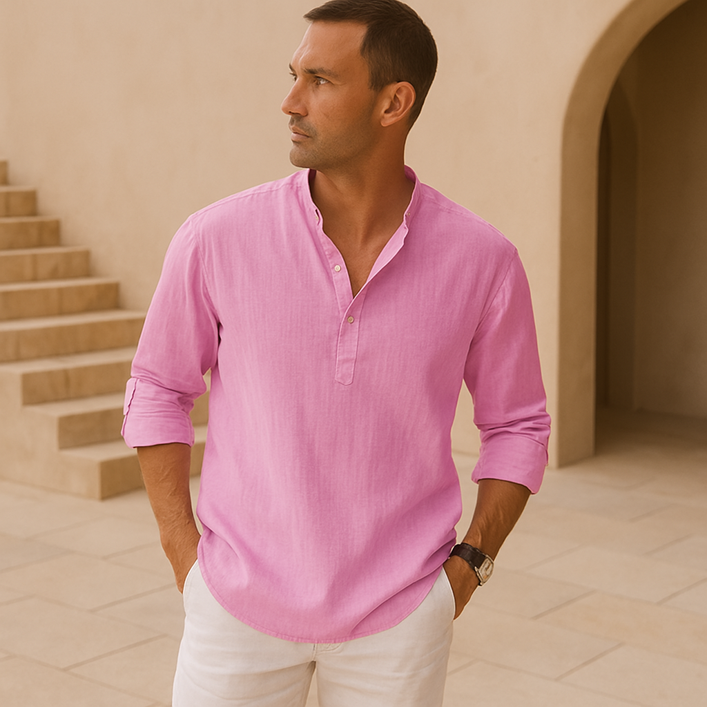 Elvoria | Camisa de Lino Transpirable