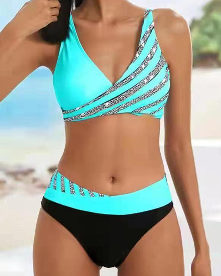 Candela™ | Bikini impreso en tonos cálidos