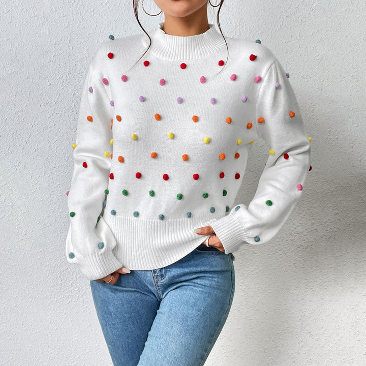Suéter De Tricot Elegante