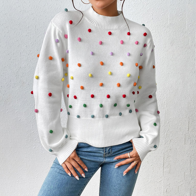 Suéter De Tricot Elegante