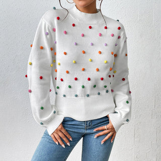 Suéter De Tricot Elegante