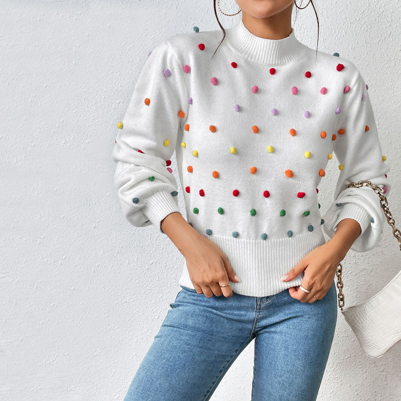 Suéter De Tricot Elegante