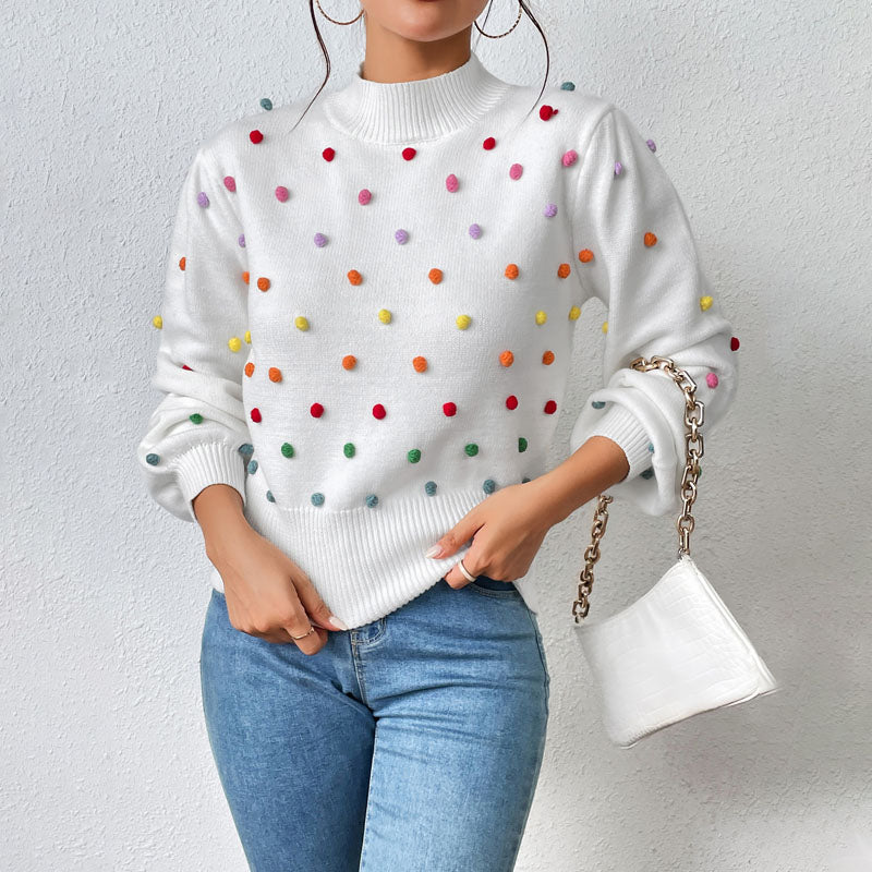 Suéter De Tricot Elegante