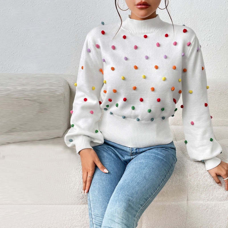 Suéter De Tricot Elegante