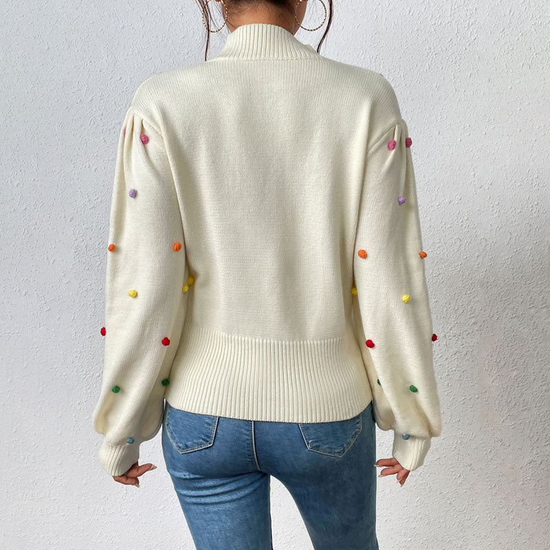 Suéter De Tricot Elegante