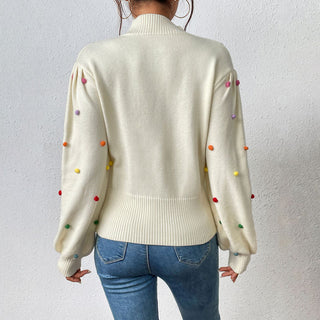 Suéter De Tricot Elegante
