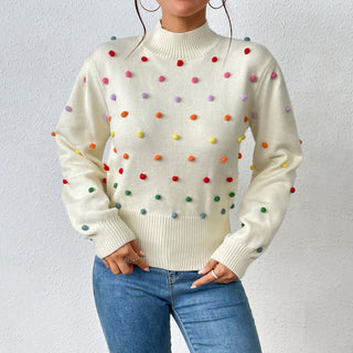 Suéter De Tricot Elegante