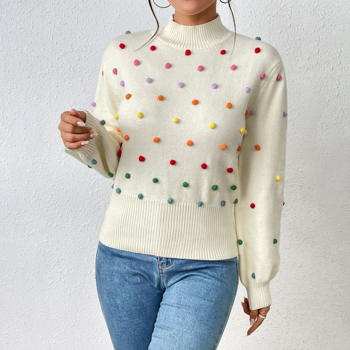 Suéter De Tricot Elegante