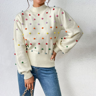 Suéter De Tricot Elegante