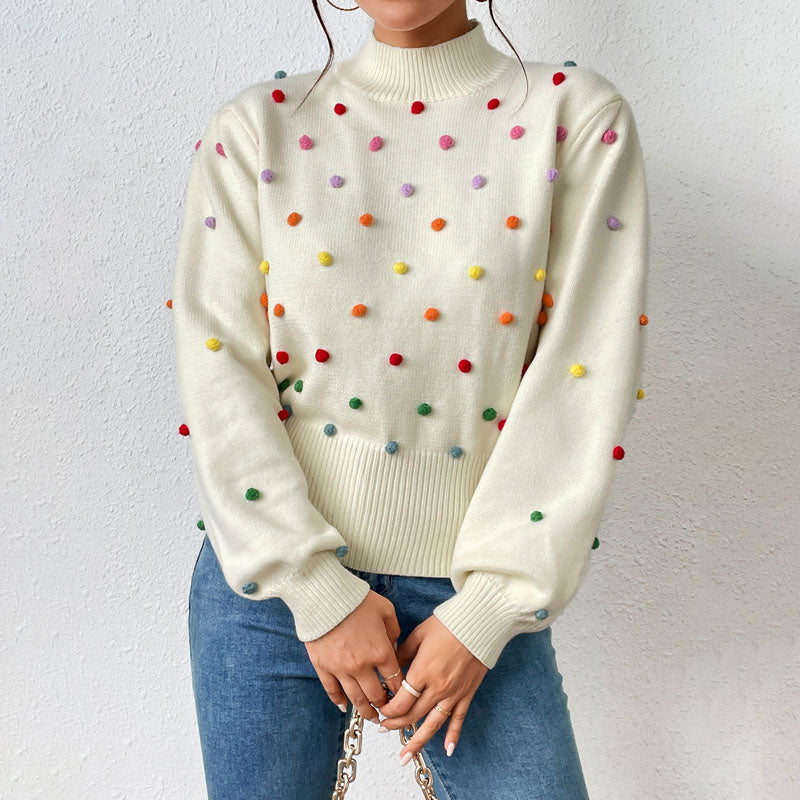 Suéter De Tricot Elegante