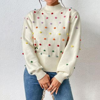 Suéter De Tricot Elegante