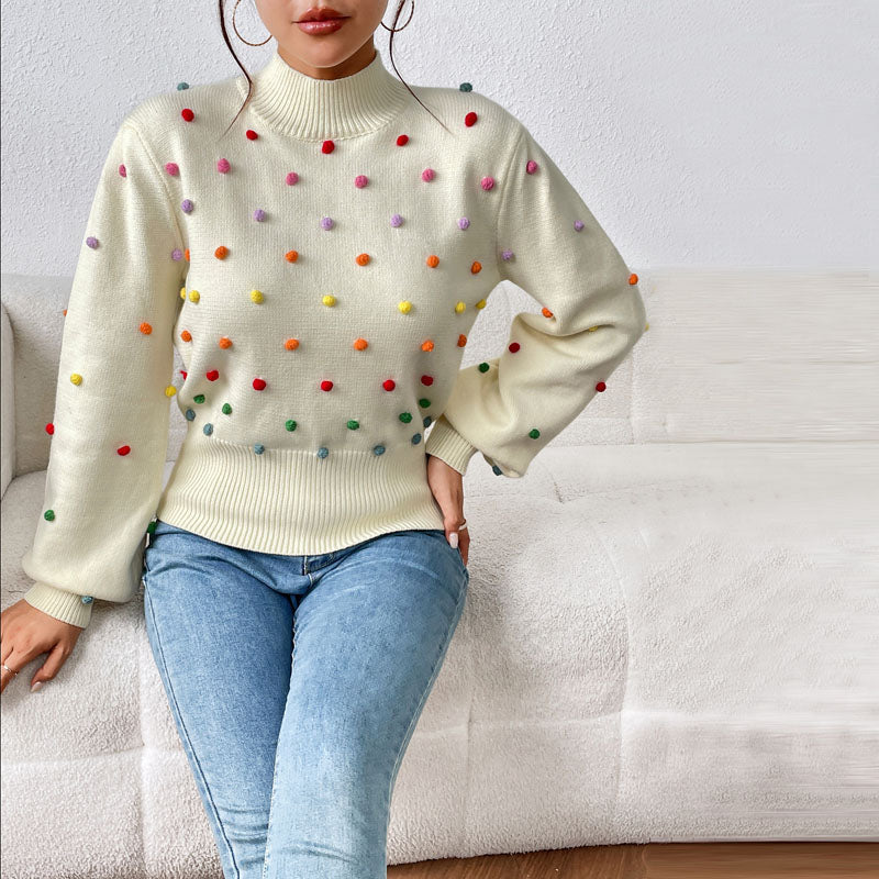 Suéter De Tricot Elegante
