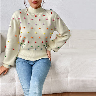 Suéter De Tricot Elegante