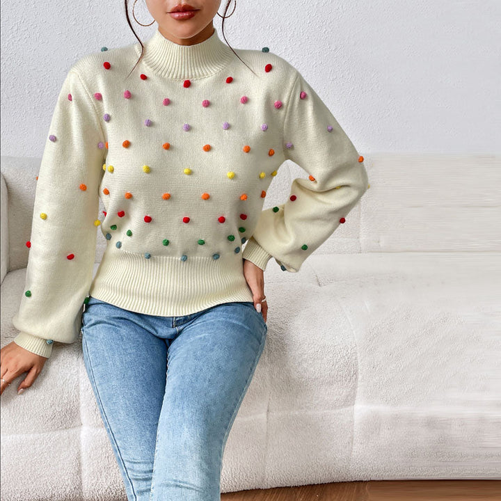 Suéter De Tricot Elegante
