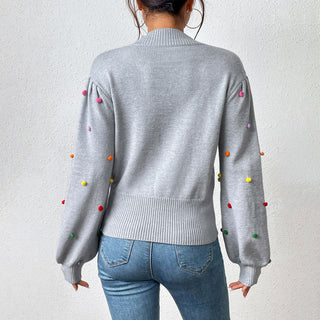 Suéter De Tricot Elegante