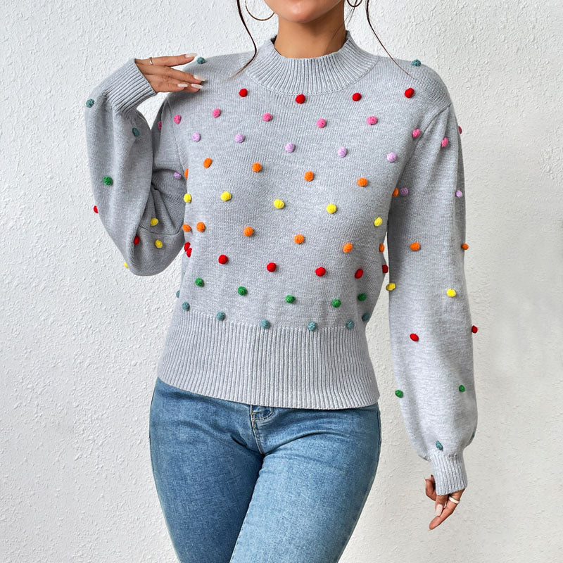 Suéter De Tricot Elegante