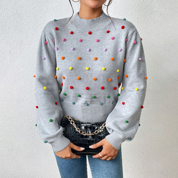 Suéter De Tricot Elegante