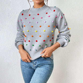 Suéter De Tricot Elegante