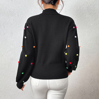 Suéter De Tricot Elegante