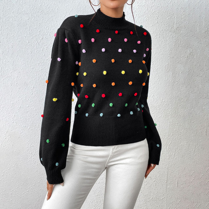 Suéter De Tricot Elegante