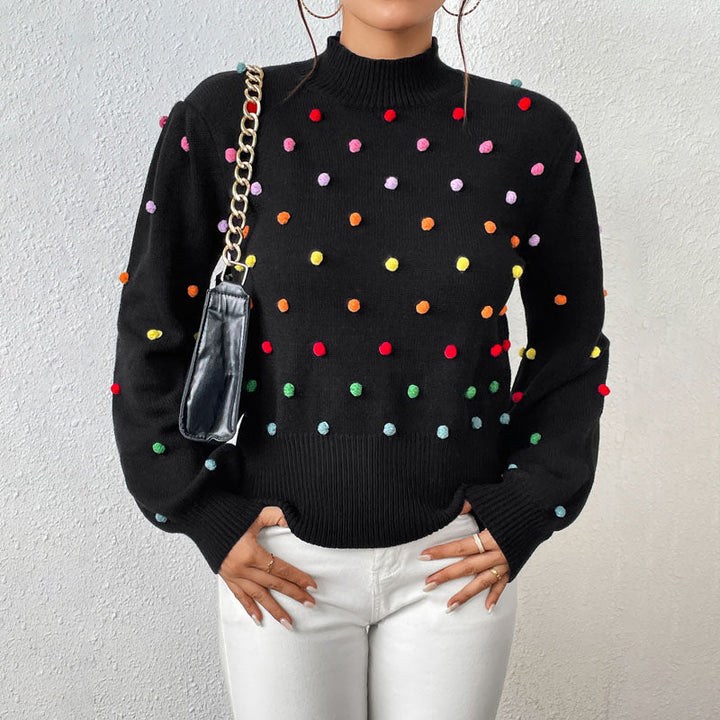 Suéter De Tricot Elegante